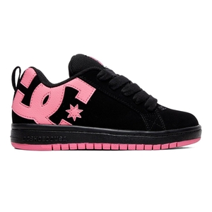 Basket DC Shoes France Court Graffik Noir Rose Enfant | TSP-9984230