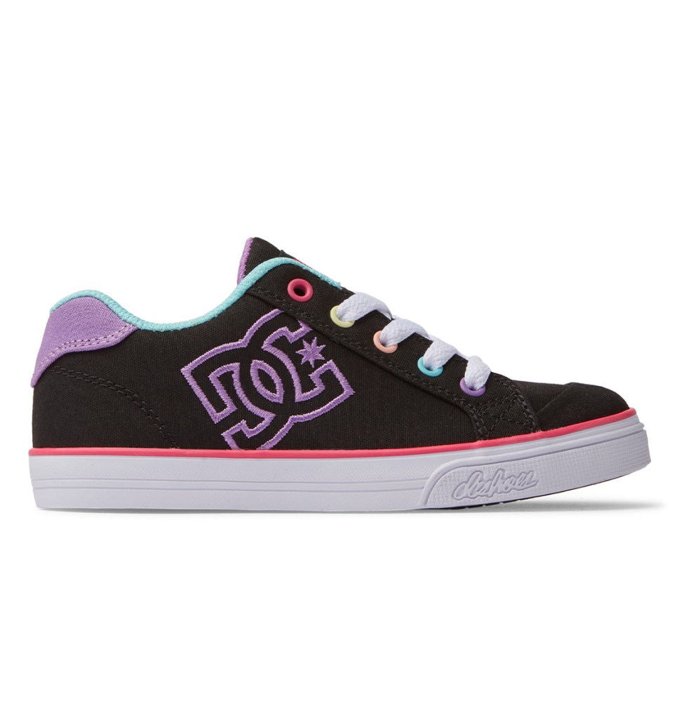 Basket DC Shoes France Chelsea Noir Multicolore Stripes Enfant | POB-6450307