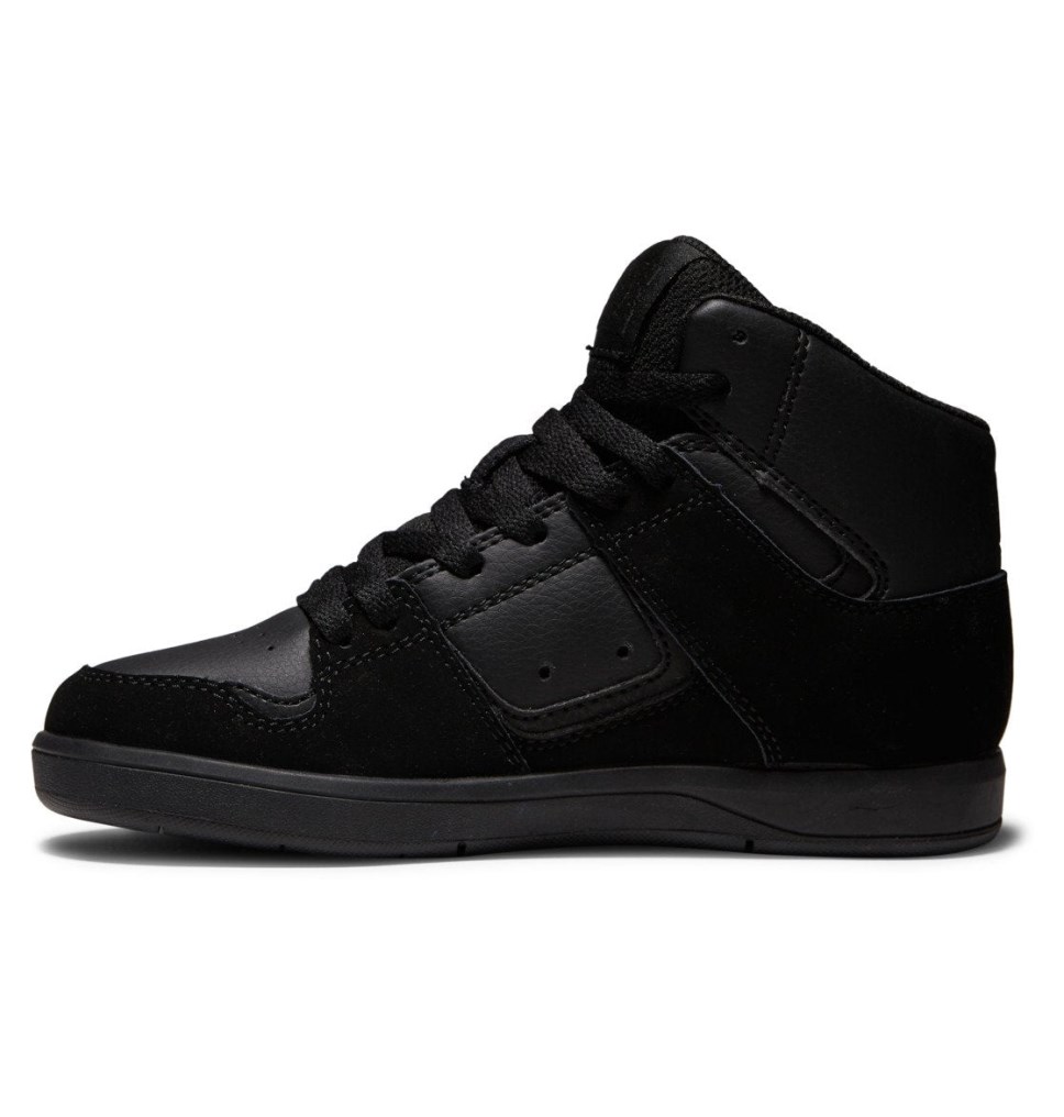 Basket Montante DC Shoes France Cure Noir Enfant | BOP-2867723