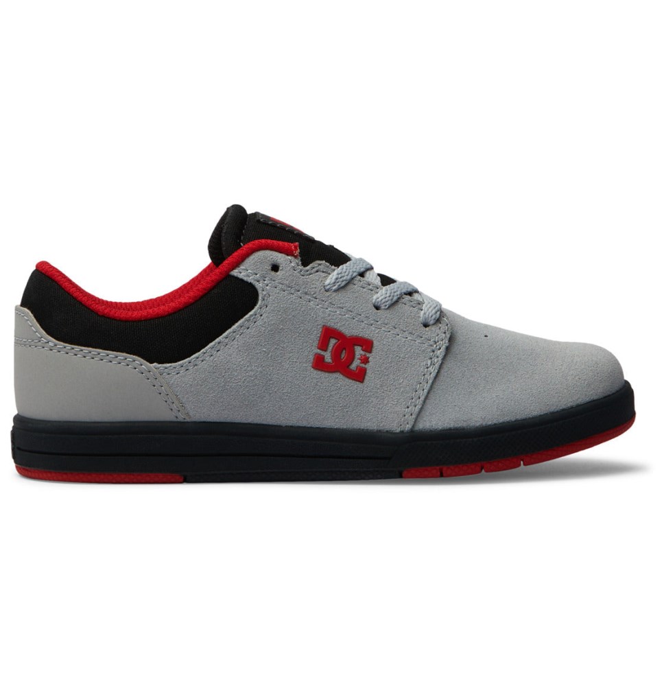 Basket DC Shoes France Crisis 2 Grise Rouge Enfant | ZNN-2649724