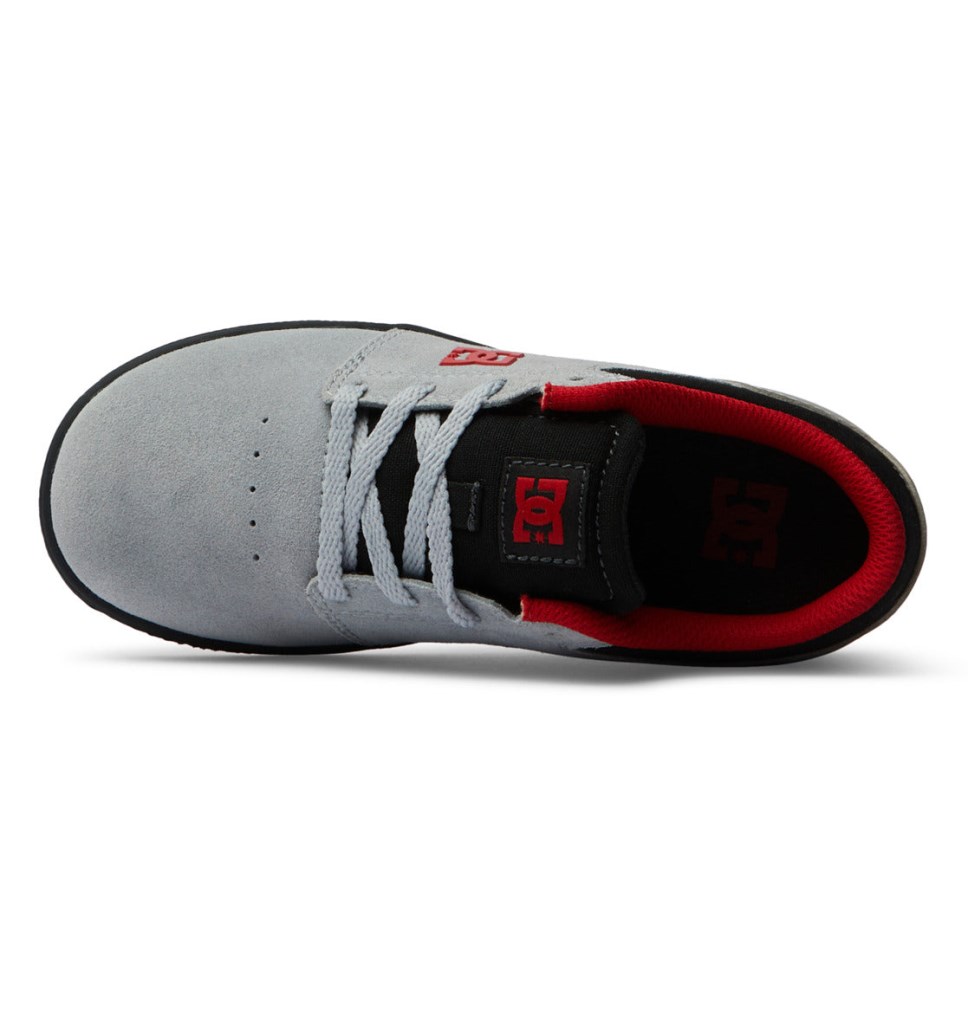 Basket DC Shoes France Crisis 2 Grise Rouge Enfant | ZNN-2649724