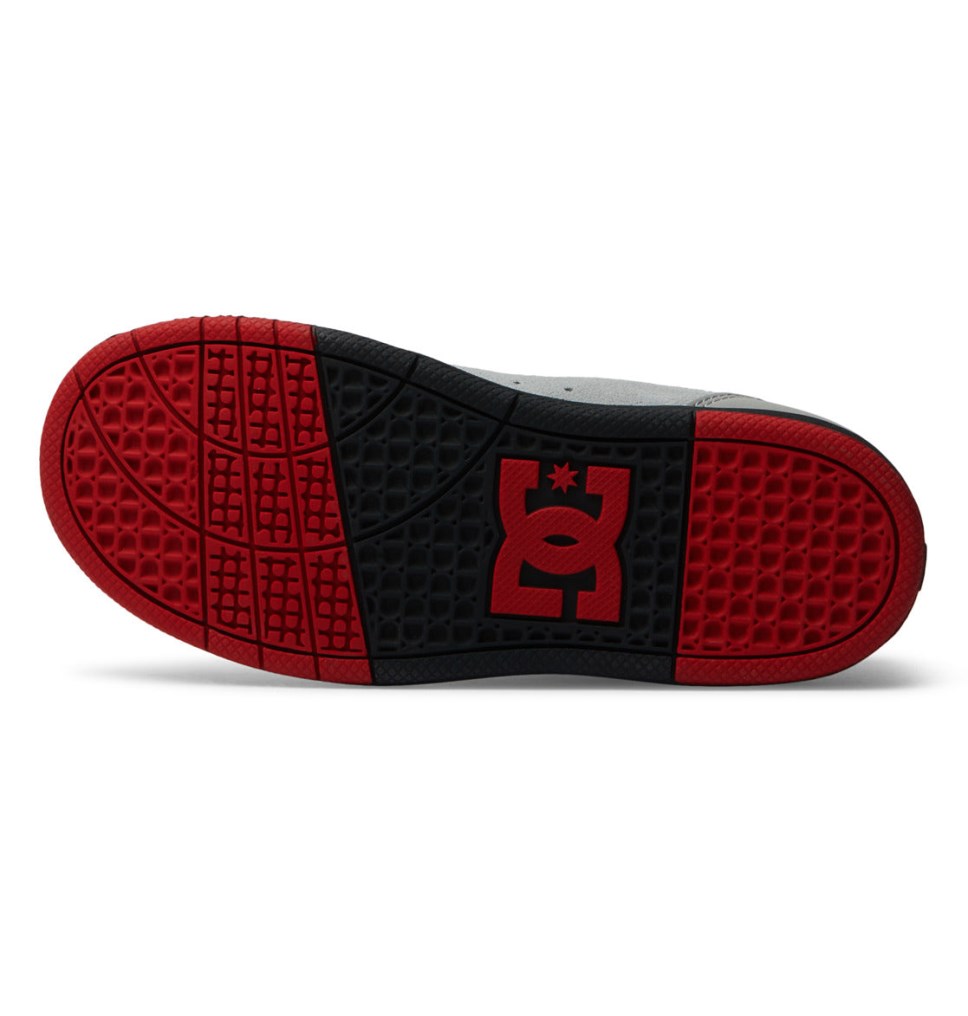 Basket DC Shoes France Crisis 2 Grise Rouge Enfant | ZNN-2649724