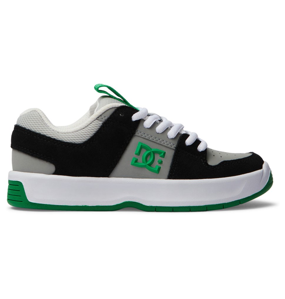 Basket DC Shoes France Lynx Zero Noir Vert Enfant | CTQ-6372145