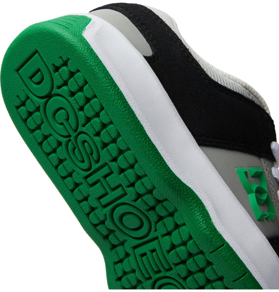 Basket DC Shoes France Lynx Zero Noir Vert Enfant | CTQ-6372145