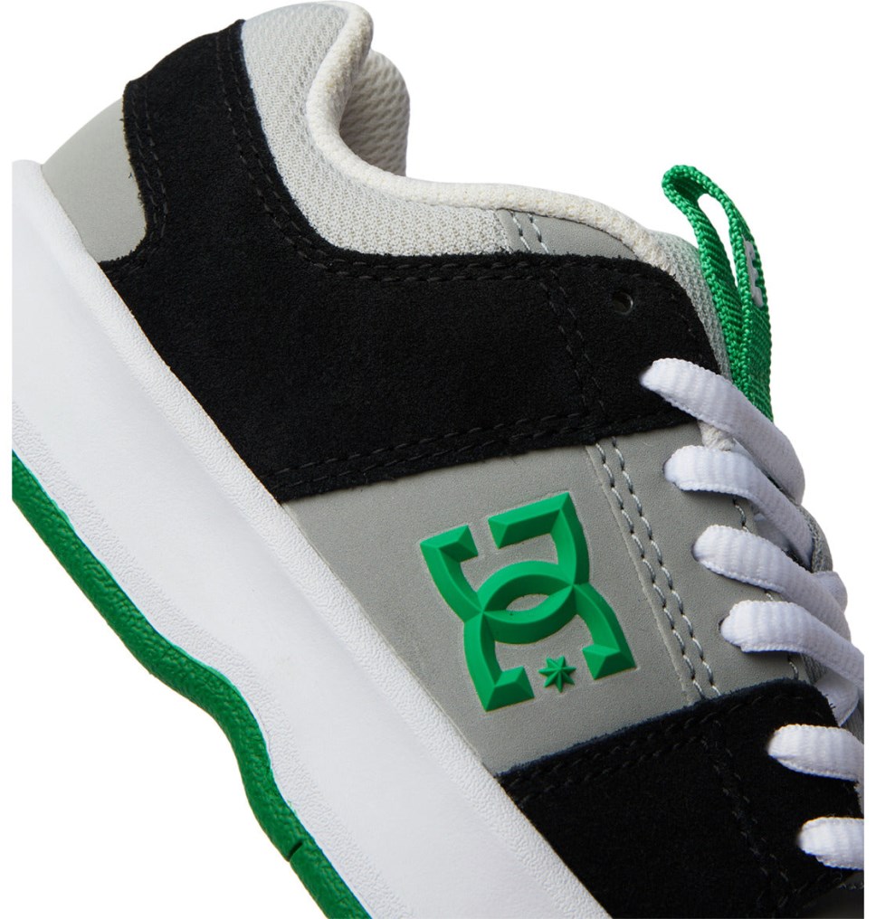 Basket DC Shoes France Lynx Zero Noir Vert Enfant | CTQ-6372145