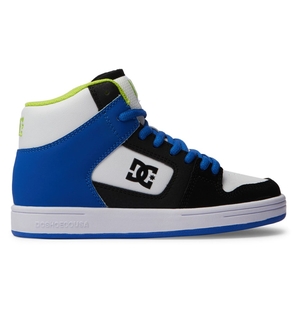 Basket DC Shoes France Manteca 4 HI Noir Bleu Vert Enfant | BPM-4502172