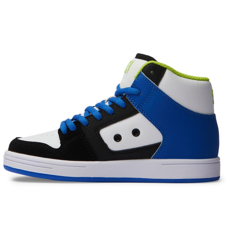 Basket DC Shoes France Manteca 4 HI Noir Bleu Vert Enfant | BPM-4502172