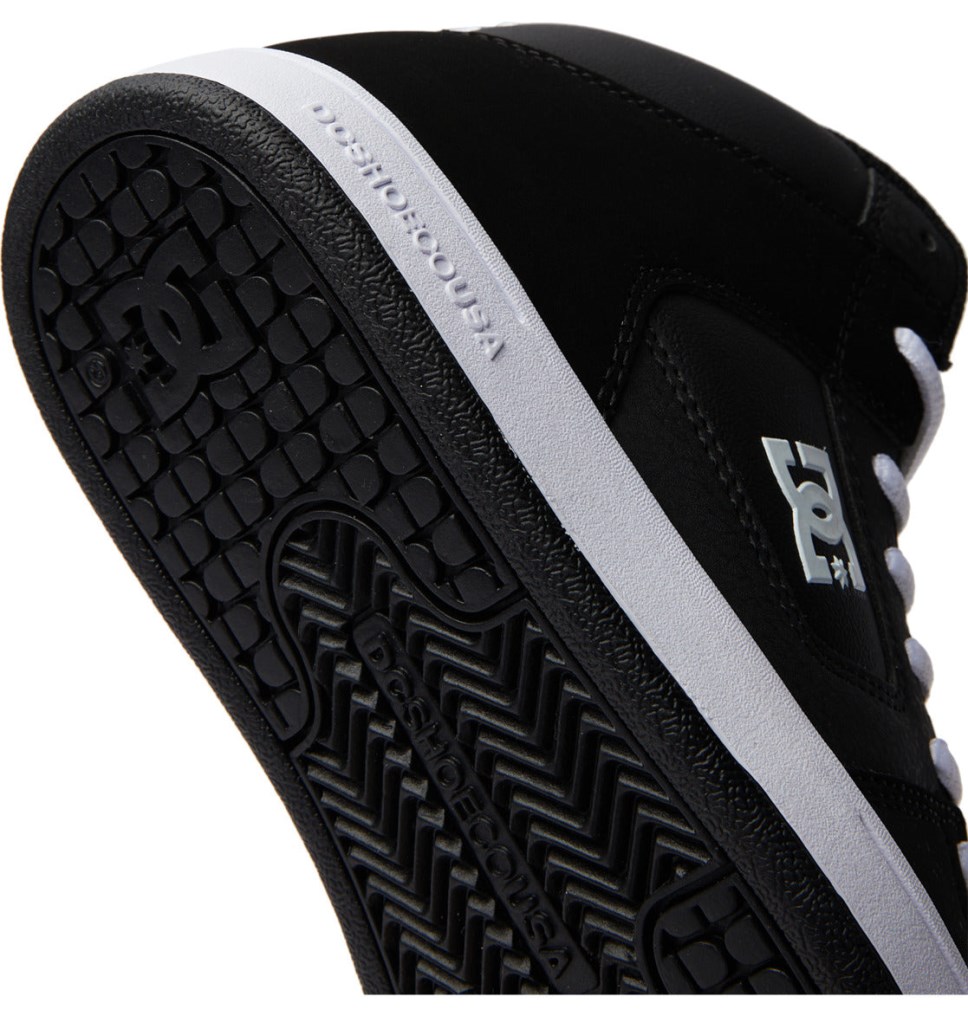 Basket DC Shoes France Manteca 4 HI Noir Blanche Enfant | TBV-5141883