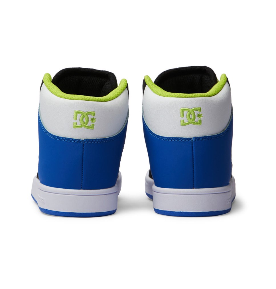 Basket DC Shoes France Manteca 4 HI Noir Bleu Vert Enfant | BPM-4502172