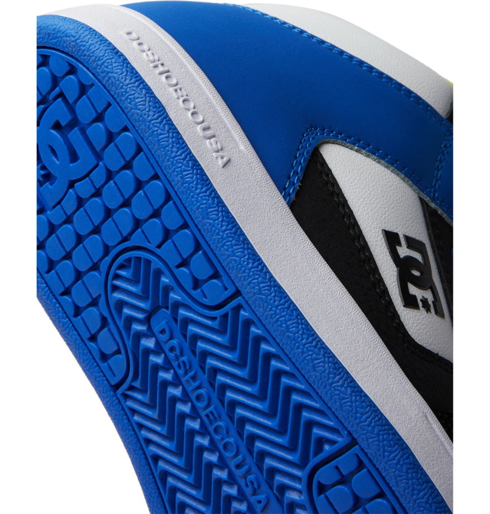 Basket DC Shoes France Manteca 4 HI Noir Bleu Vert Enfant | BPM-4502172