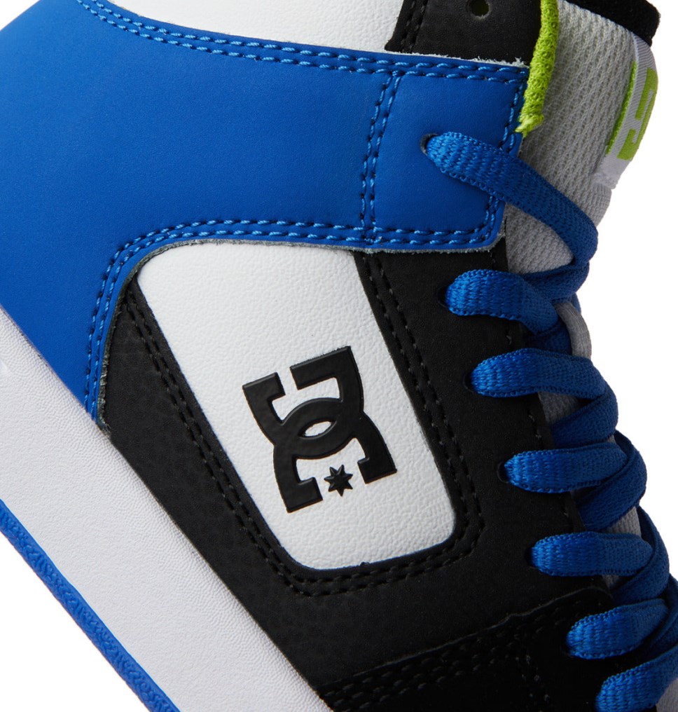 Basket DC Shoes France Manteca 4 HI Noir Bleu Vert Enfant | BPM-4502172