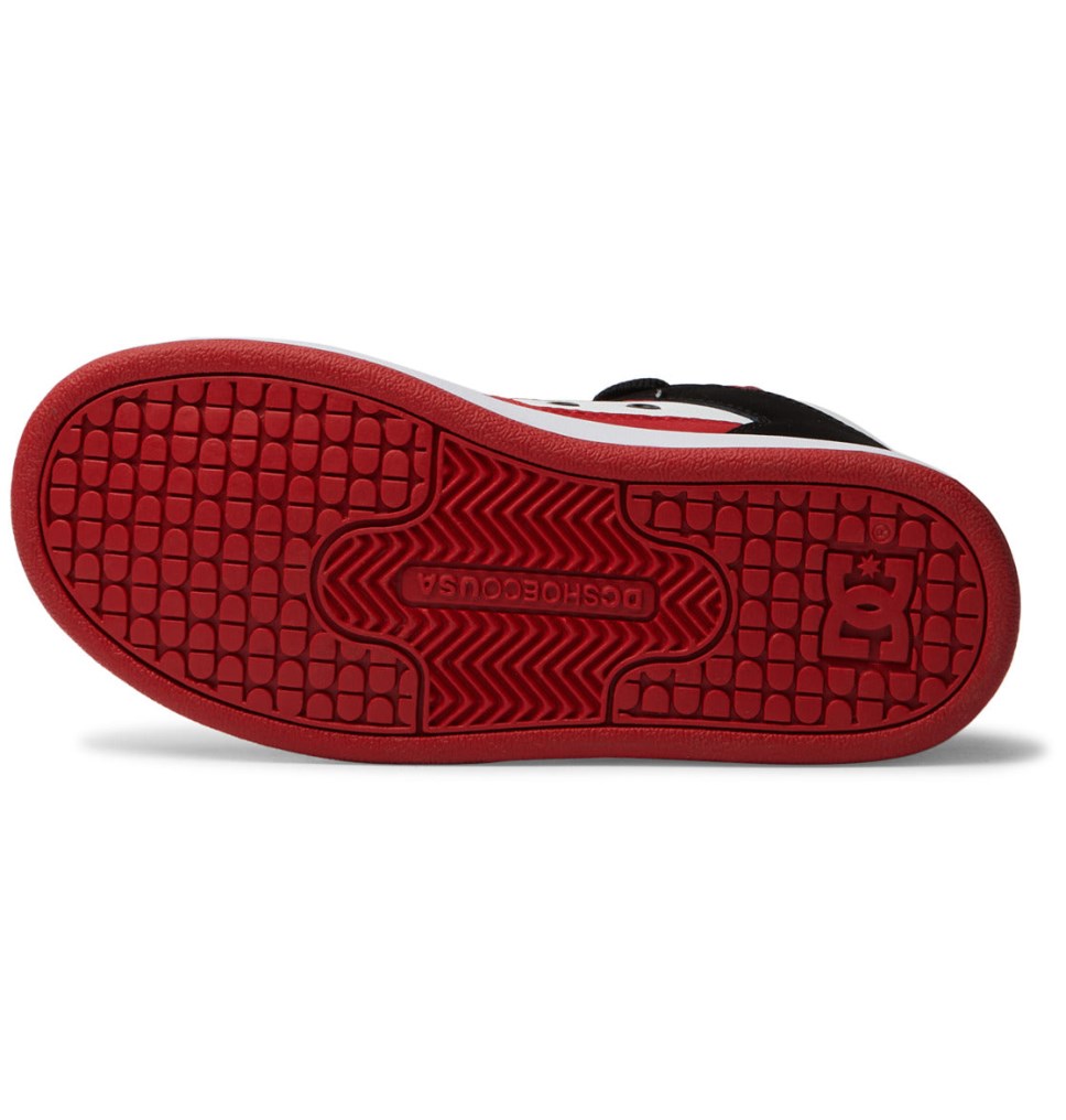 Basket DC Shoes France Manteca 4 HI Noir Rouge Enfant | UTB-1313951