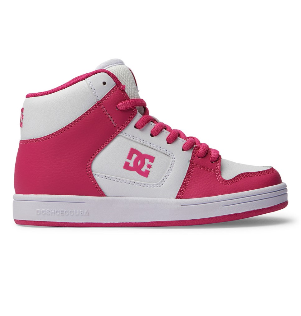 Basket DC Shoes France Manteca 4 HI Rose Enfant | TIM-2372391