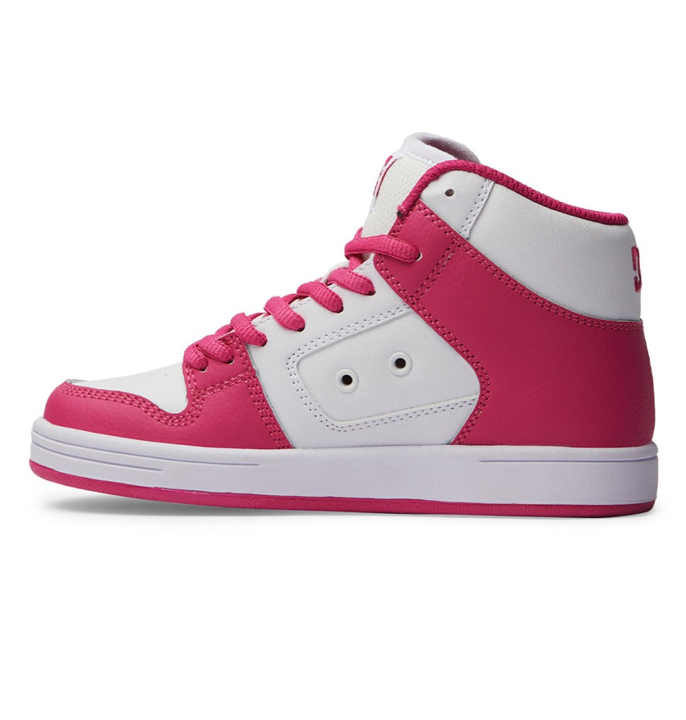 Basket DC Shoes France Manteca 4 HI Rose Enfant | TIM-2372391