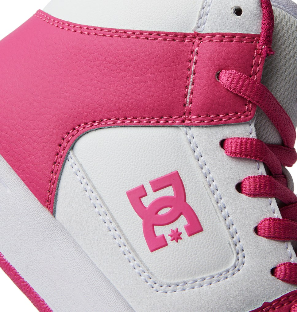 Basket DC Shoes France Manteca 4 HI Rose Enfant | TIM-2372391