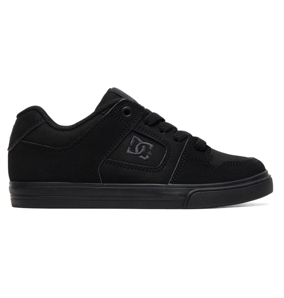 Basket DC Shoes France Pure Noir Enfant | DMT-5660586