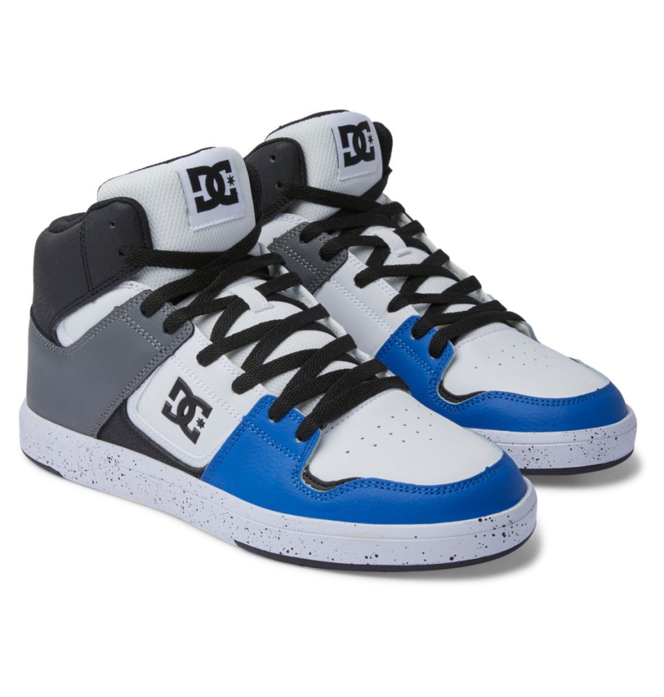 Basket Montante DC Shoes France Cure Noir Grise Bleu Homme | MUE-7641108