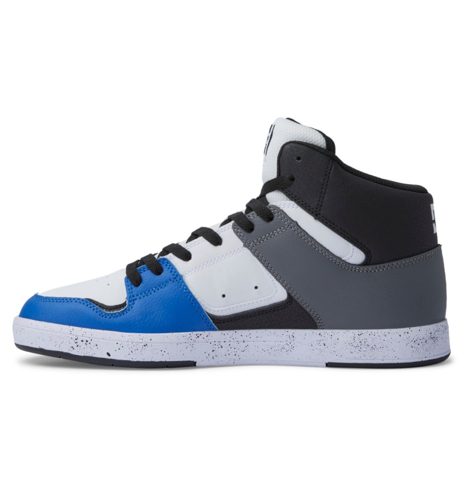 Basket Montante DC Shoes France Cure Noir Grise Bleu Homme | MUE-7641108