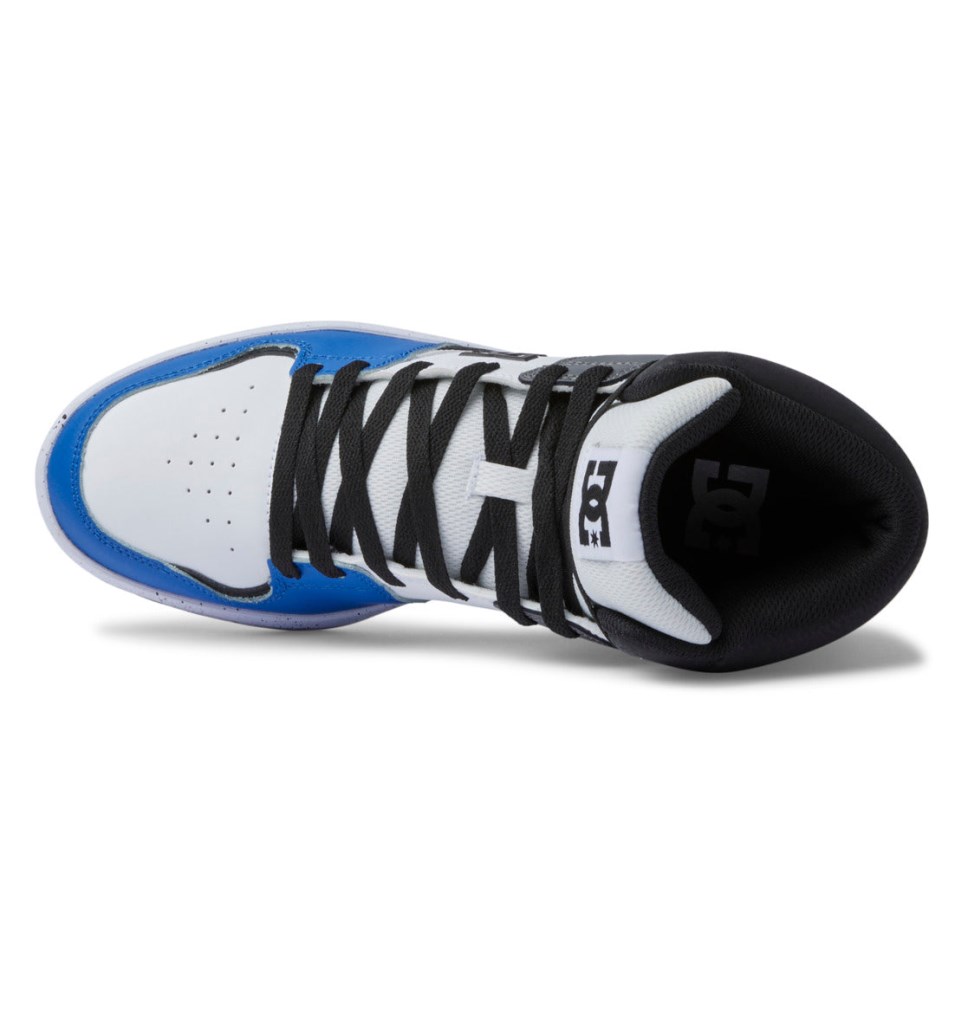 Basket Montante DC Shoes France Cure Noir Grise Bleu Homme | MUE-7641108