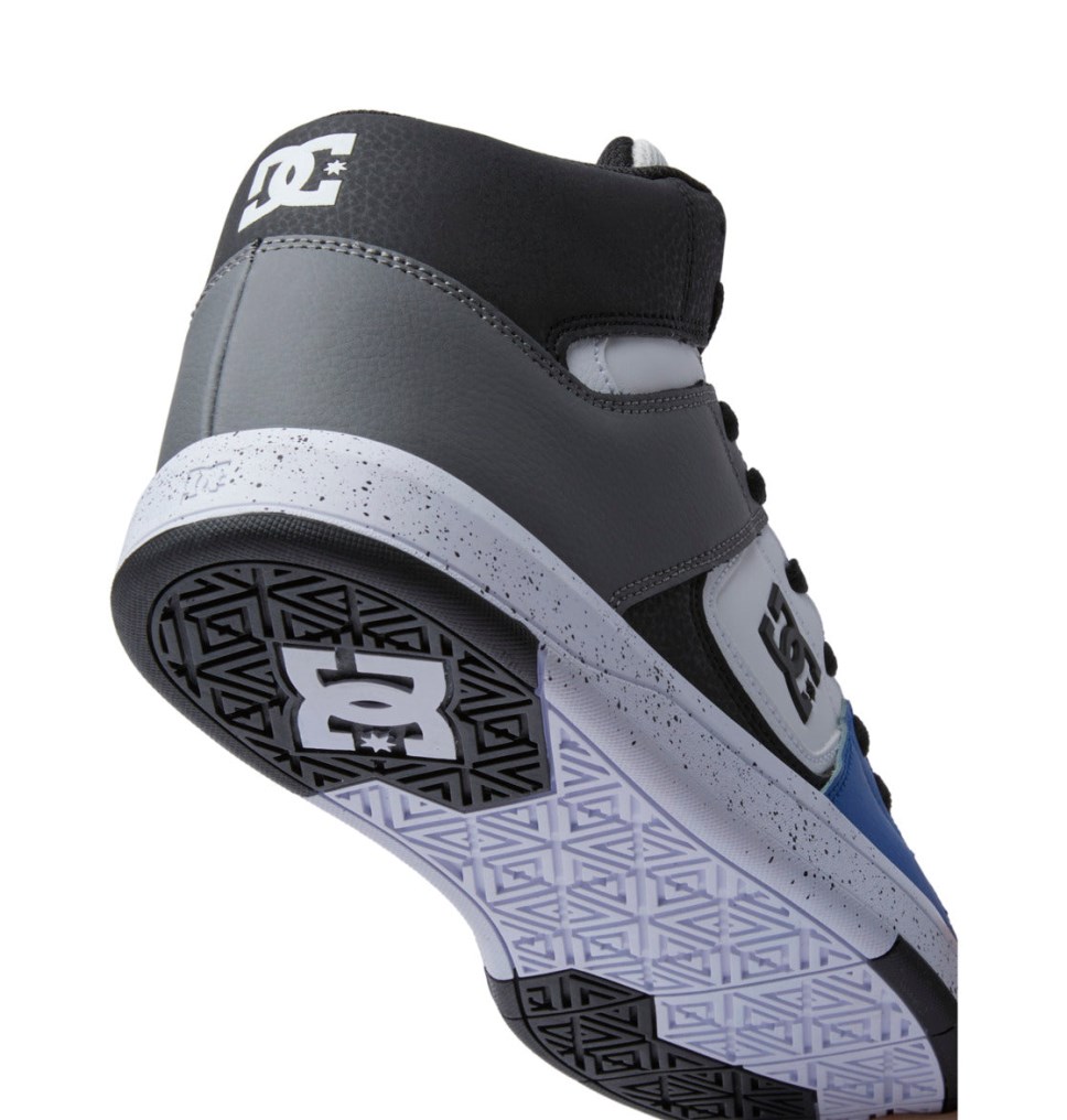 Basket Montante DC Shoes France Cure Noir Grise Bleu Homme | MUE-7641108