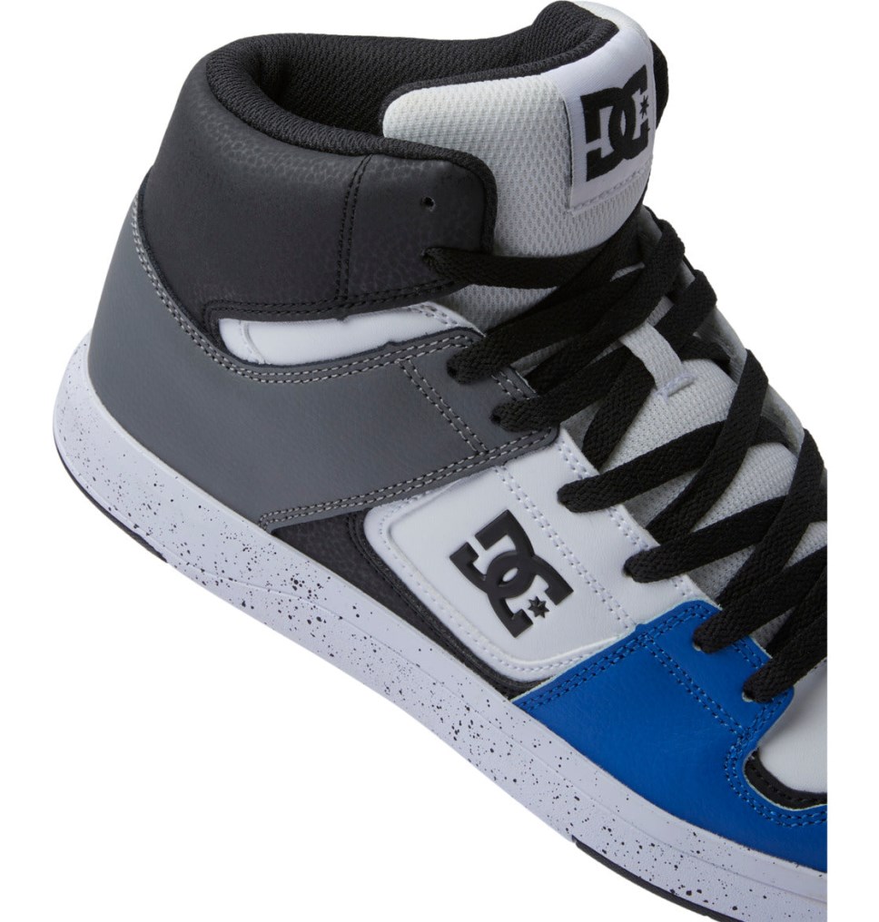 Basket Montante DC Shoes France Cure Noir Grise Bleu Homme | MUE-7641108