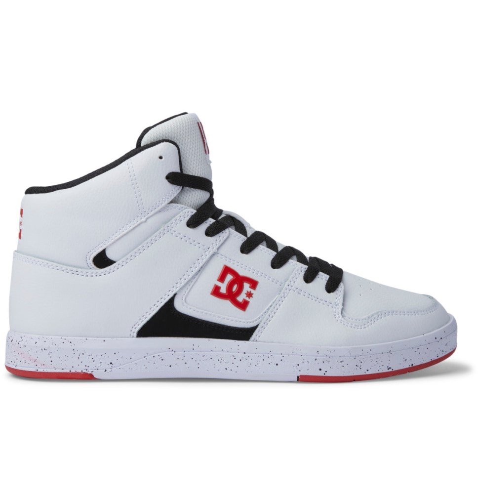 Basket Montante DC Shoes France Cure Blanche Rouge Noir Homme | SOO-4998689