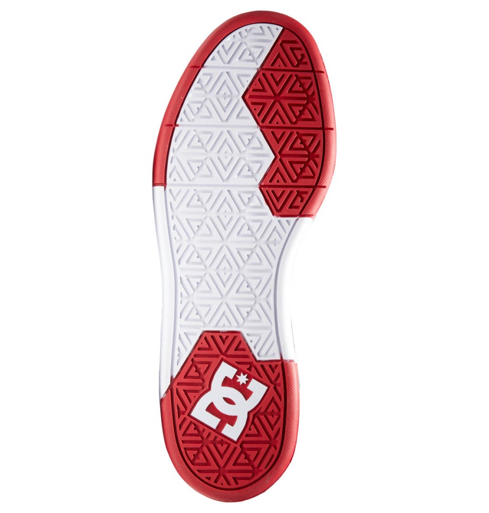 Basket Montante DC Shoes France Cure Blanche Grise Rouge Homme | ZTC-8964957