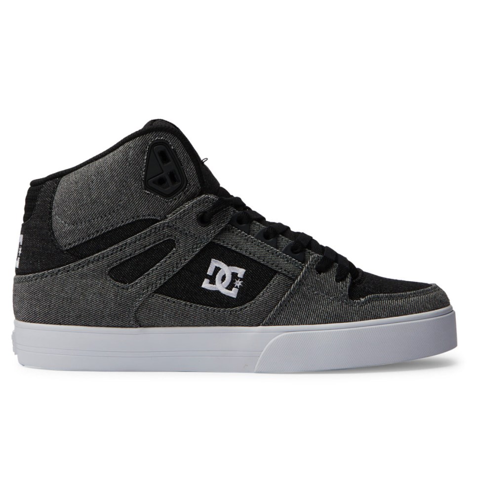 Basket Montante DC Shoes France Pure Cupsole Noir Bleu Homme | MXY-0542693