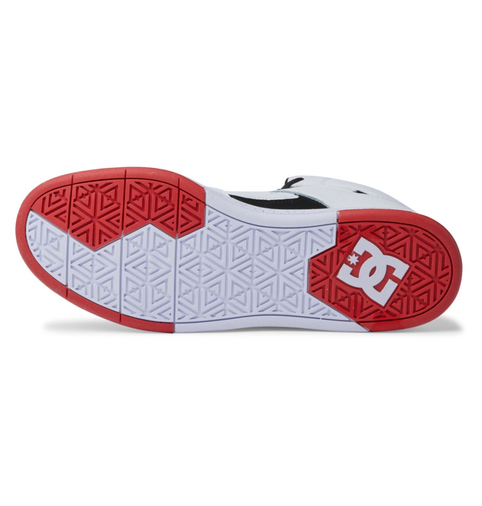 Basket Montante DC Shoes France Cure Blanche Rouge Noir Homme | SOO-4998689