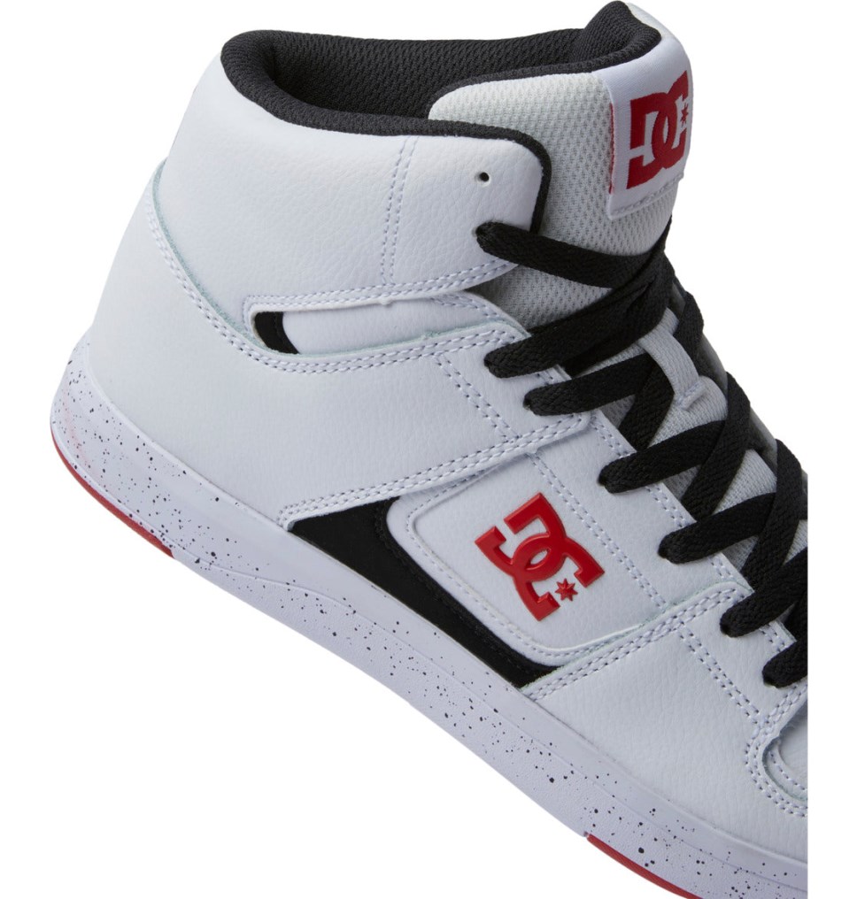 Basket Montante DC Shoes France Cure Blanche Rouge Noir Homme | SOO-4998689