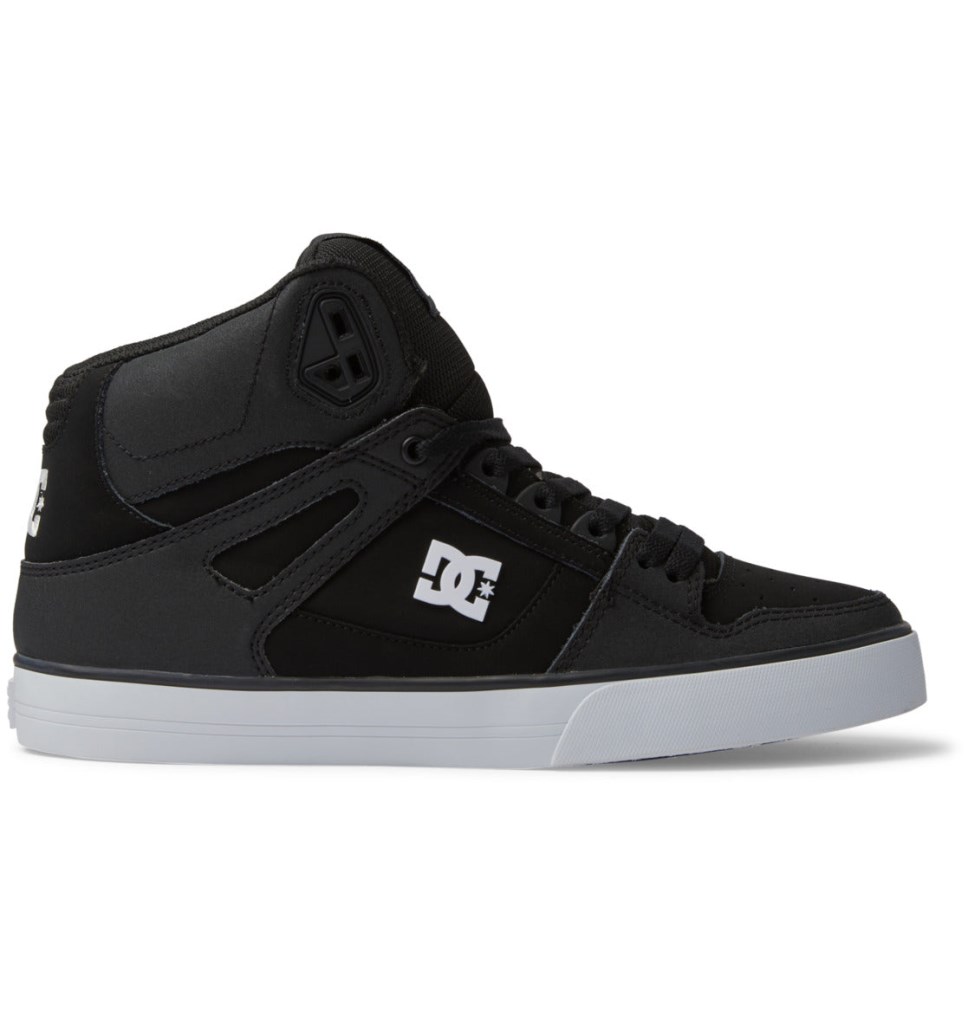 Basket Montante DC Shoes France Pure Noir Blanche Homme | PNX-4328382