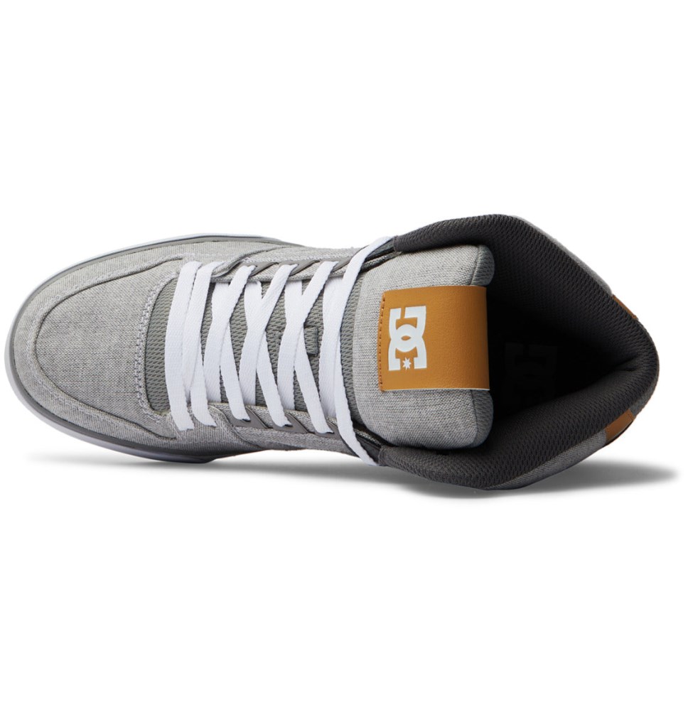 Basket Montante DC Shoes France Pure Grise Blanche Homme | PLG-1197462