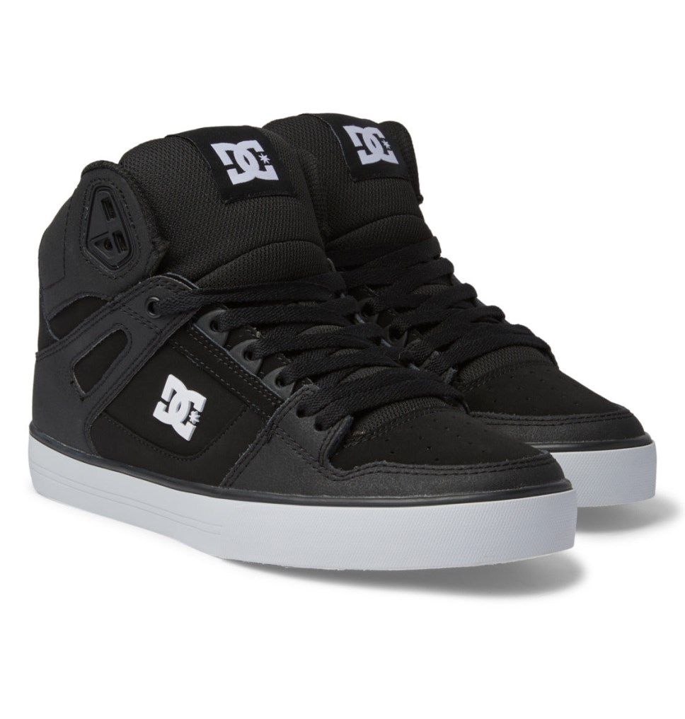 Basket Montante DC Shoes France Pure Noir Blanche Homme | PNX-4328382