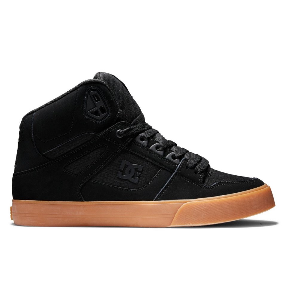 Basket Montante DC Shoes France Pure Noir Homme | ULU-0207646