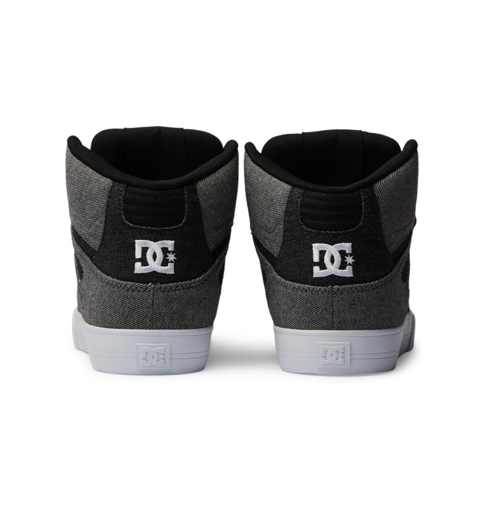 Basket Montante DC Shoes France Pure Cupsole Noir Bleu Homme | MXY-0542693