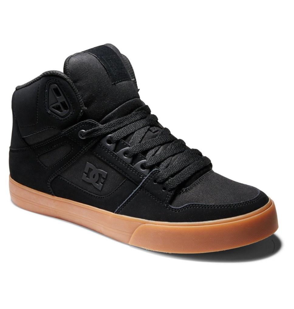 Basket Montante DC Shoes France Pure Noir Homme | ULU-0207646