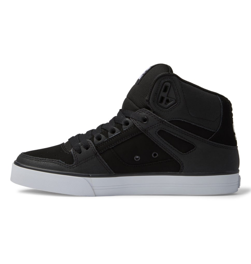 Basket Montante DC Shoes France Pure Noir Blanche Homme | PNX-4328382