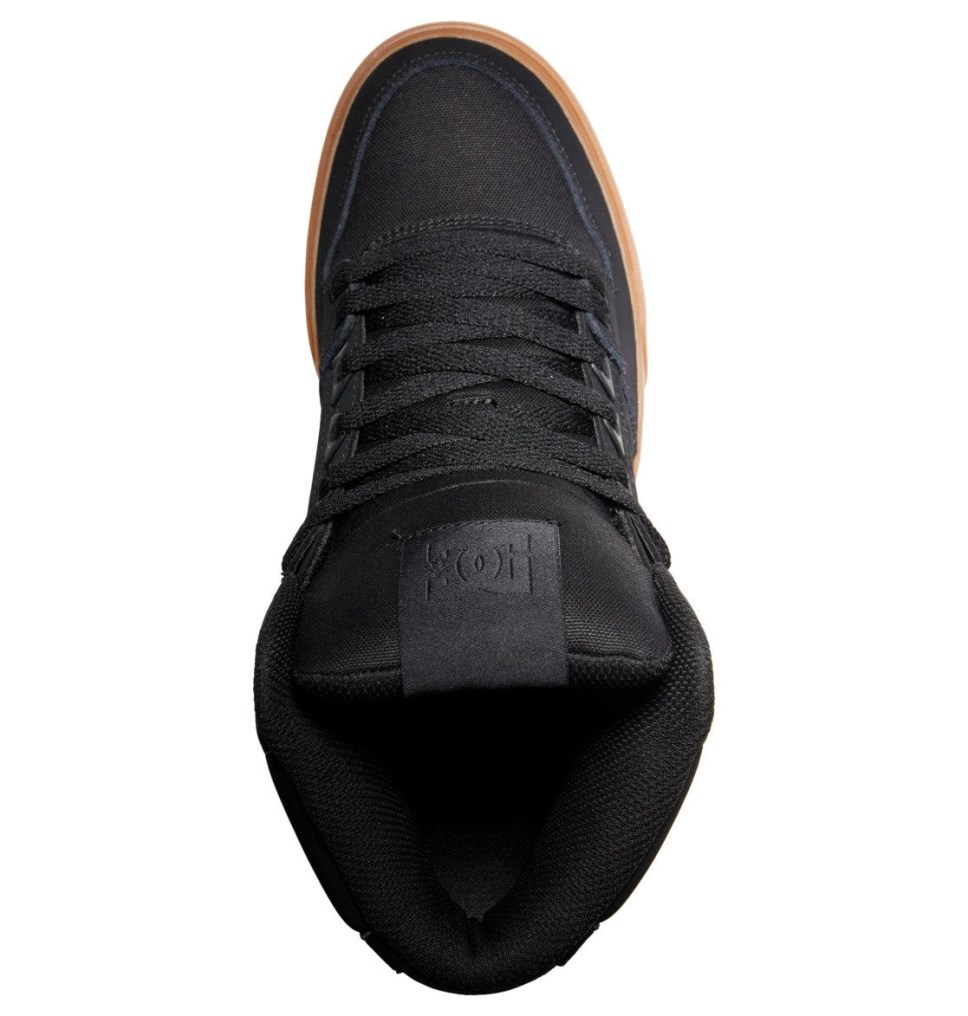 Basket Montante DC Shoes France Pure Noir Homme | ULU-0207646