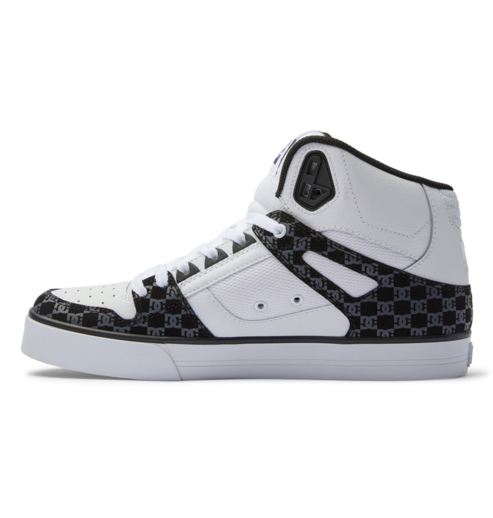 Basket Montante DC Shoes France Pure Noir Blanche Homme | QAA-6620791