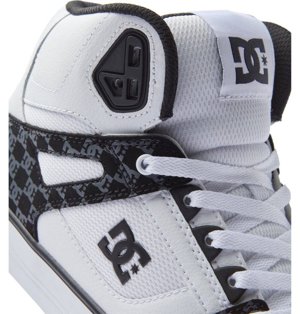 Basket Montante DC Shoes France Pure Noir Blanche Homme | QAA-6620791