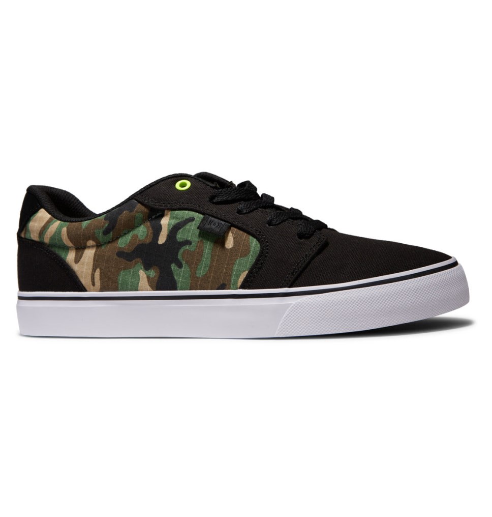 Basket DC Shoes France Anvil Canvas Noir Camouflage Homme | SBB-0253212