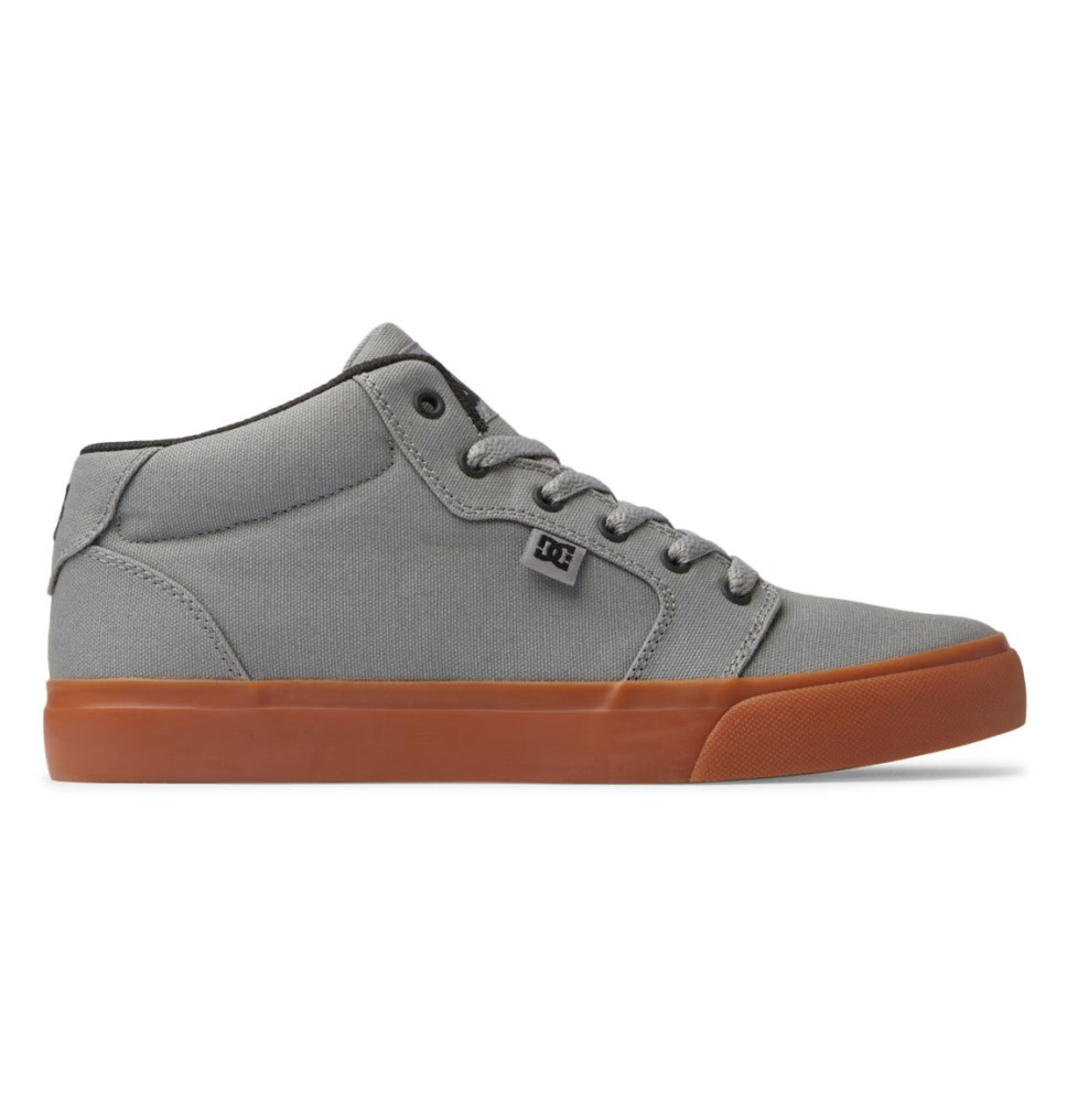 Basket DC Shoes France Anvil Mid Grise Homme | CKR-7968877