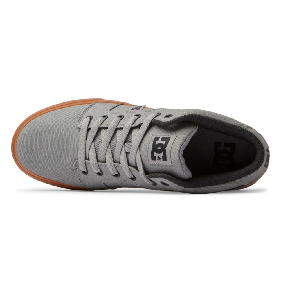 Basket DC Shoes France Anvil Mid Grise Homme | CKR-7968877