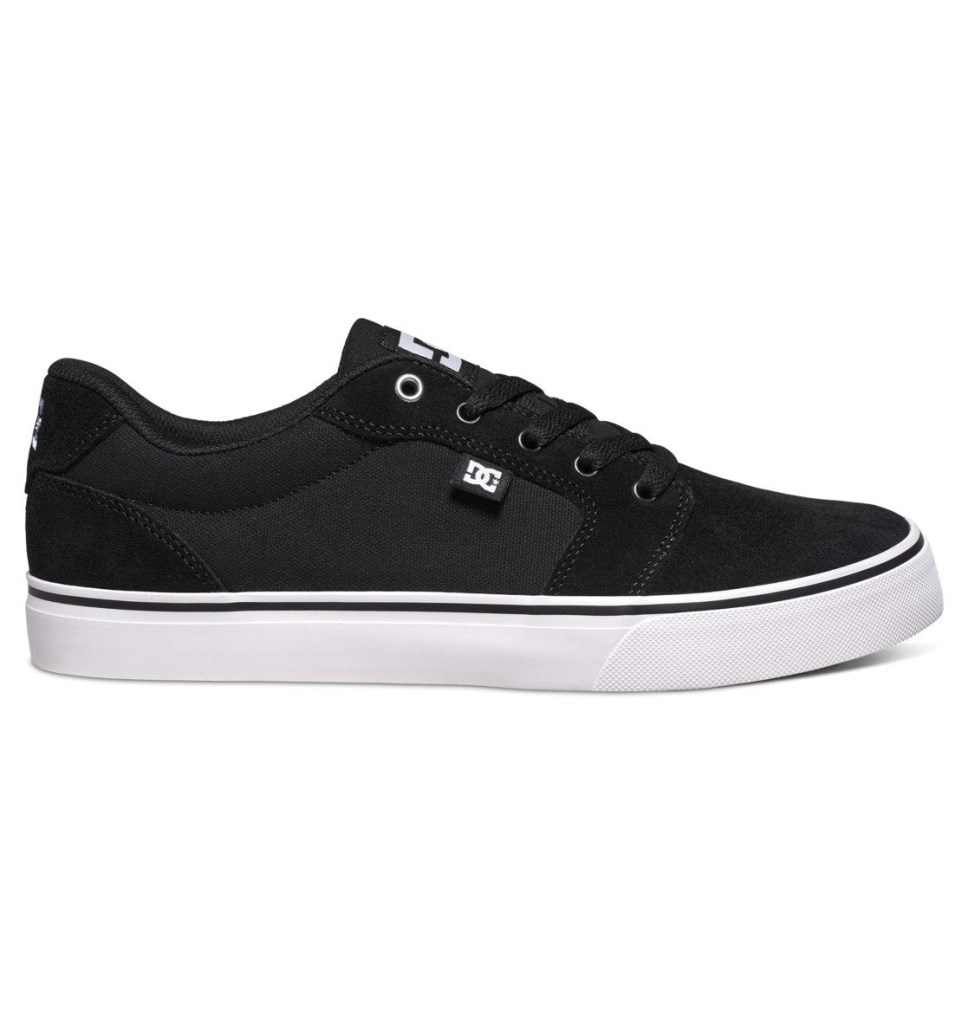 Basket DC Shoes France Anvil Noir Blanche Noir Homme | QMP-6350803