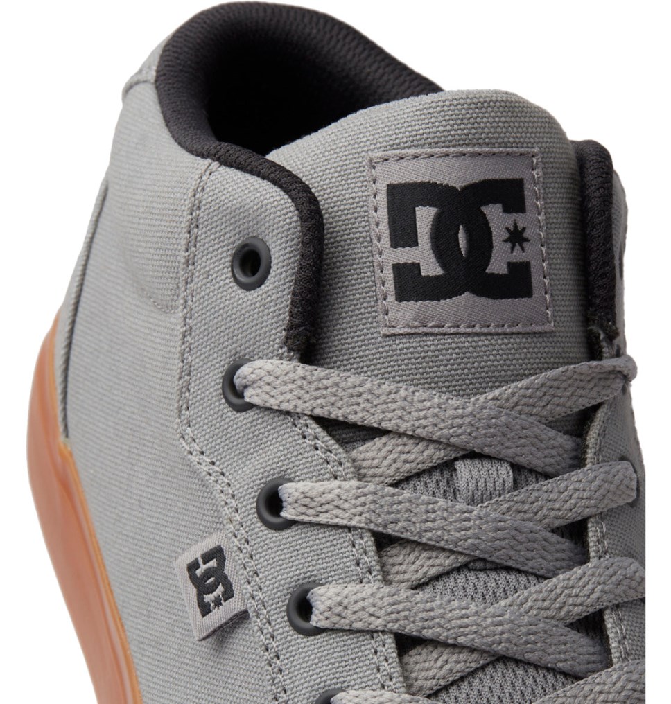 Basket DC Shoes France Anvil Mid Grise Homme | CKR-7968877