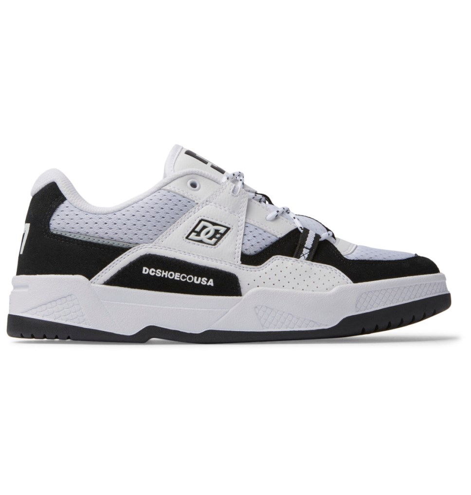 Basket DC Shoes France Construct Noir Blanche Homme | INW-3225215