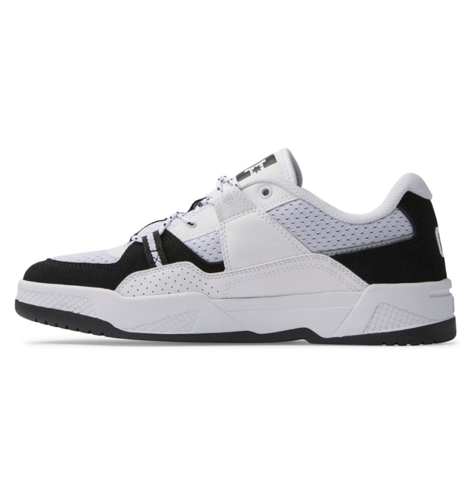 Basket DC Shoes France Construct Noir Blanche Homme | INW-3225215