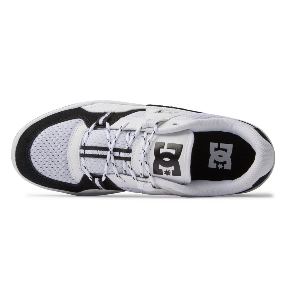 Basket DC Shoes France Construct Noir Blanche Homme | INW-3225215