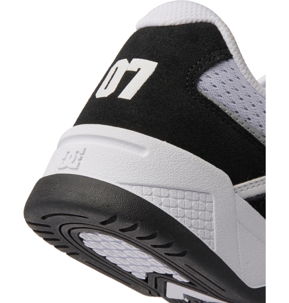 Basket DC Shoes France Construct Noir Blanche Homme | INW-3225215