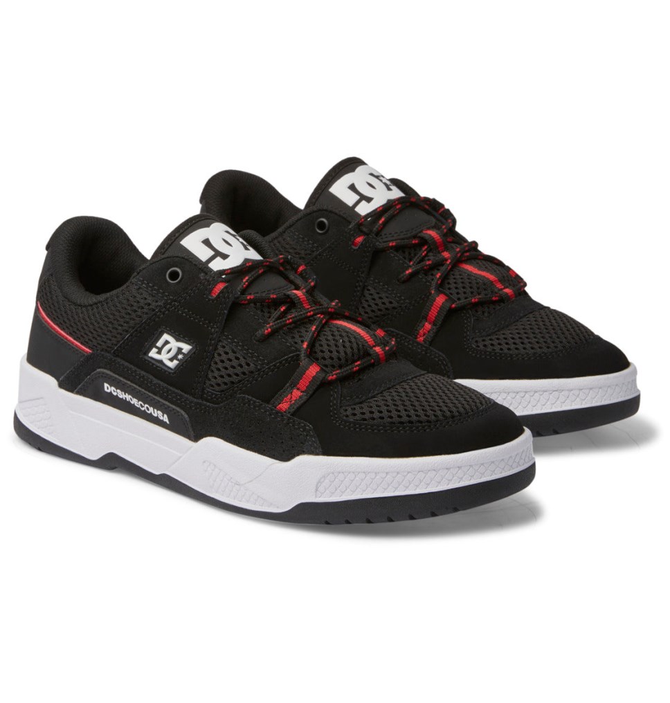 Basket DC Shoes France Construct Noir Corail Homme | DGM-3792887